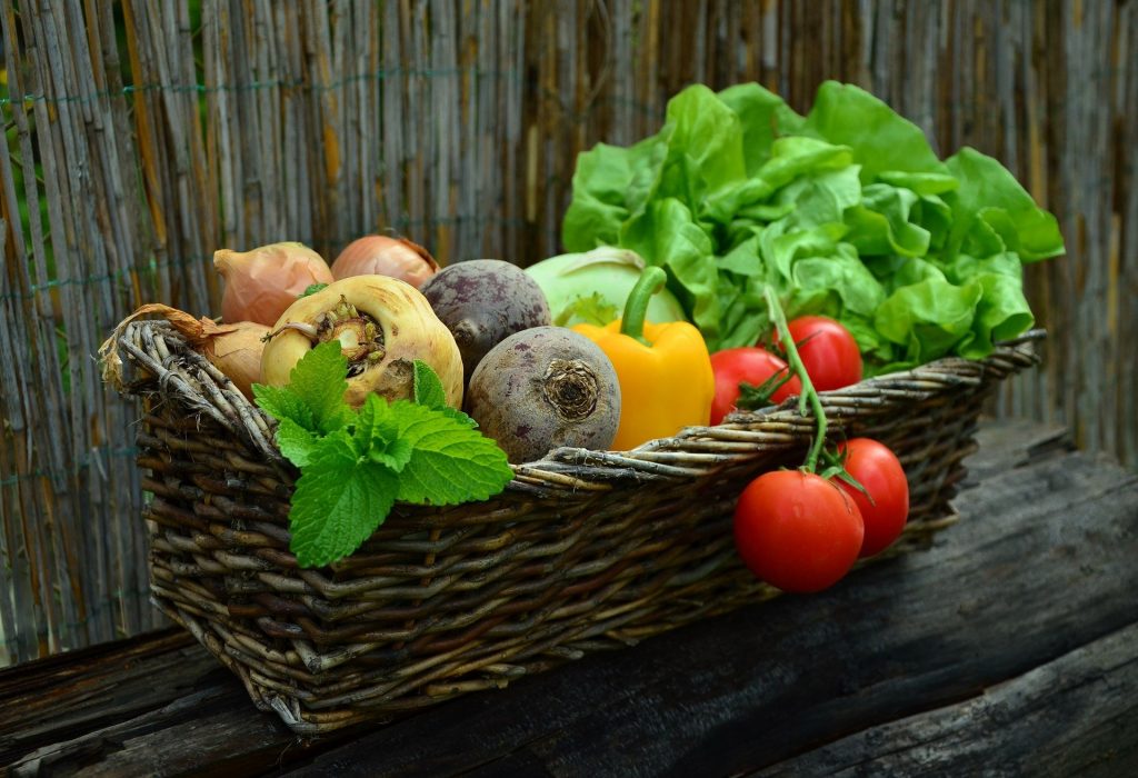 panier légumes bio